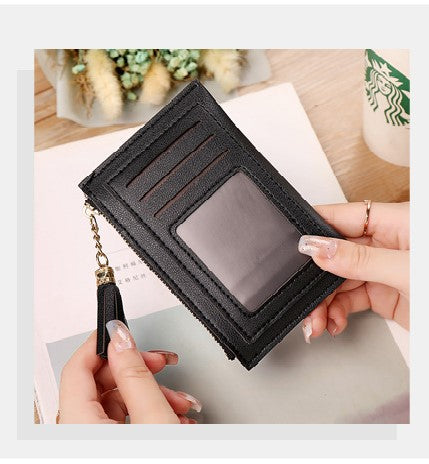 Women’s Zipper Wallet – Small Zip Around Wallet with Card Slots & Coin Pocket