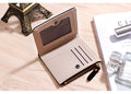 New Small Fresh Student Zipper Buckle Foldable Coin Clip Wallet