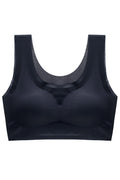 Women Plus Beauty Back Butterfly Lace Silk Comfort Bra