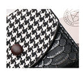 New Houndstooth Women's Small Wallet – Korean Style Coin Purse & Card Holder, Short Design