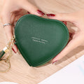 Wallet Women Trendy Personalized Keychain Heart-Shaped Coin Bag Cute Coin Purse
