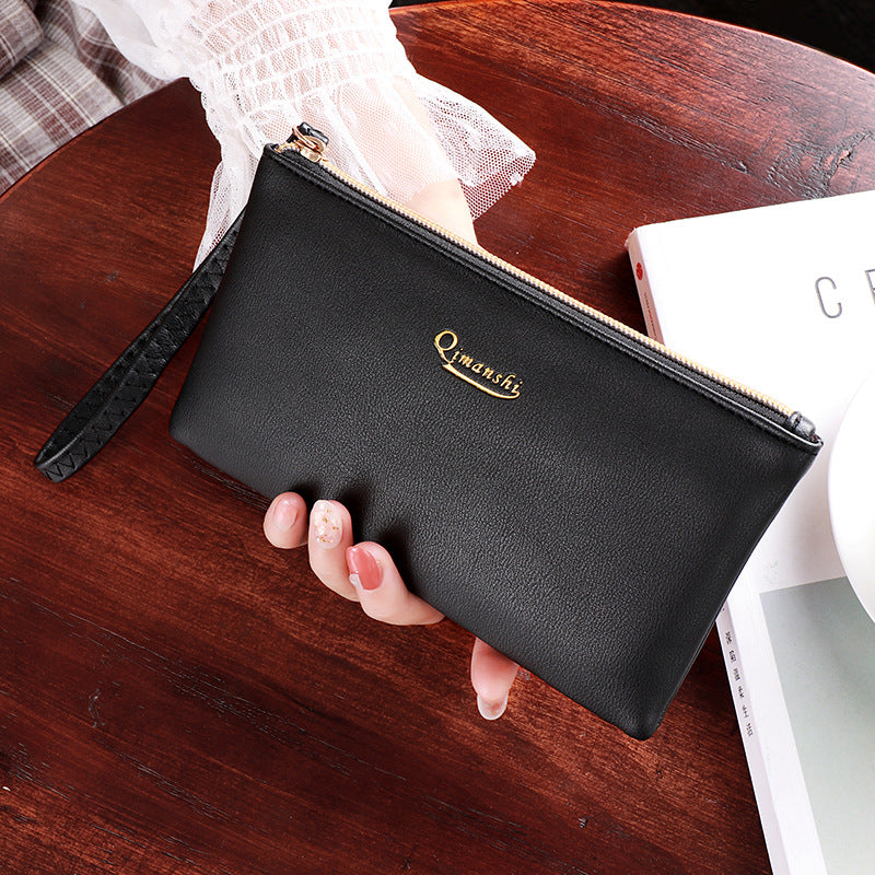 Women 2026 Trendy Long Coin Purse Large Capacity Cosmetic & Phone Clutch Bag