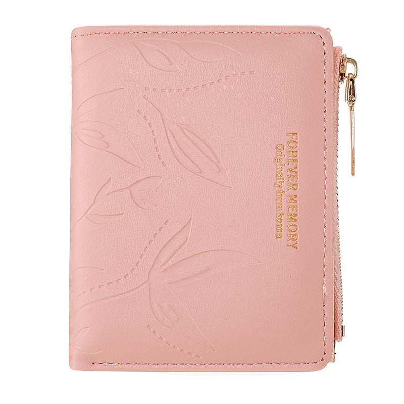 Women’s Small Wallet Card Holder & Coin Purse – Compact Mini Pocket Wallet