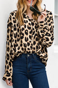 Women Collar Neck Long Button Shirt