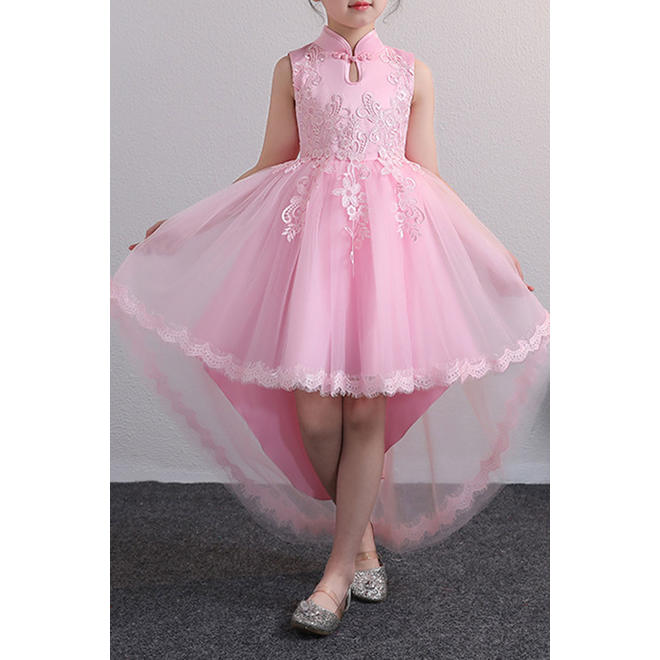 Kids Baby Girls Sleeveless Weddings Flower Girl Dress