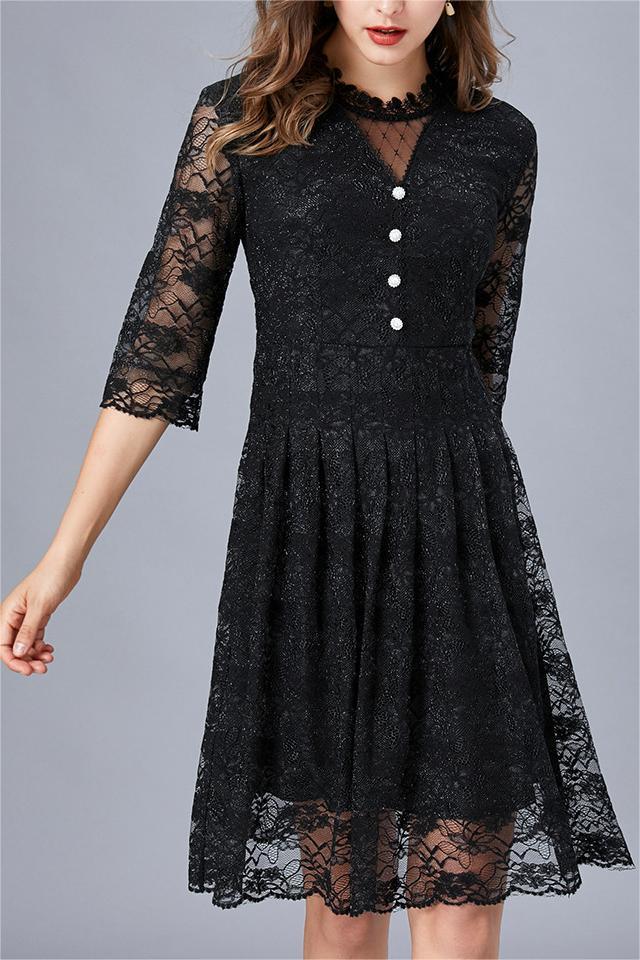 Plus Size Women's Denim Bodycon Dress (9)