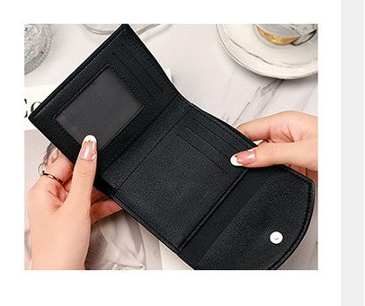 2026 New Short Style Compact Card Holder Coin Clip Wallet – Crocodile Pattern, Trendy & Fashionable