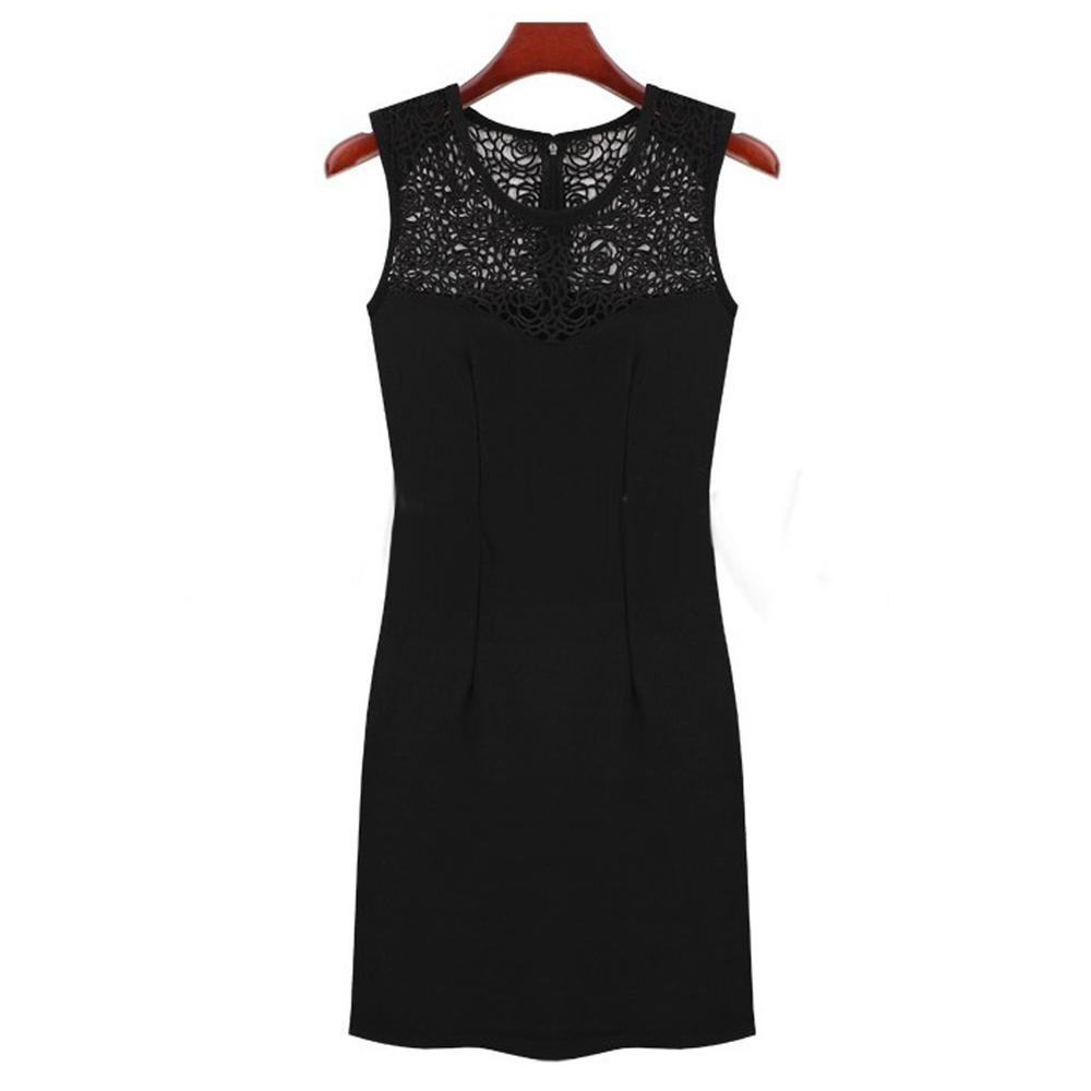 Women Sleeveless V Neck Pleated Dress