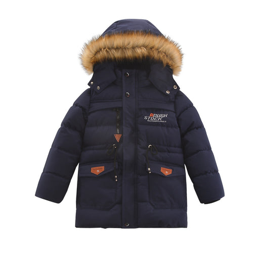 Boys' Puffer Hooded Jacket (4)