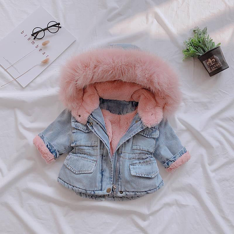 Girls' Puffer Hooded Jacket (8)