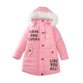 Girls' Puffer Hooded Jacket (33)