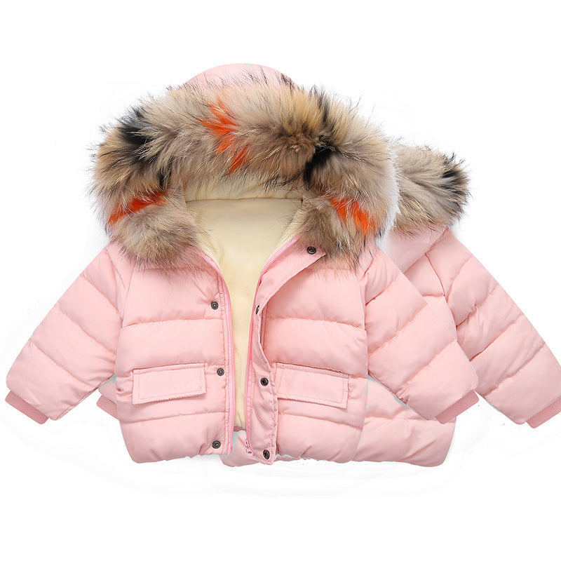 Girls' Puffer Hooded Jacket (30)