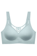 Women's Plus High Impact Sports Bra Wirefree Push Up Full Coverage Running Fitness Bra