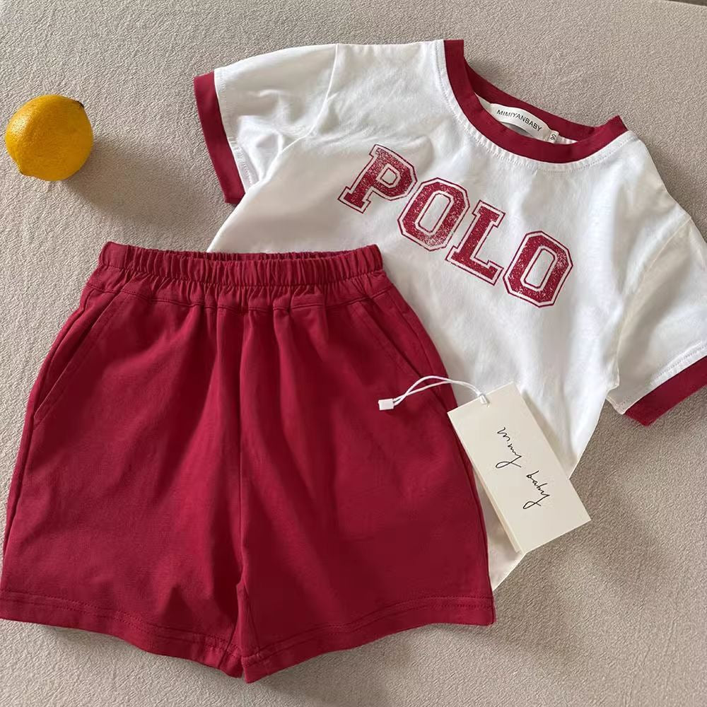 Summer Boys & Girls 2-Piece Outfit - RAC26JP5393BATS