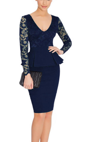 Women Peplum Dress