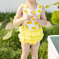 Girls Summer Cartoon Lace One-Piece Swimsuit – Cute Fashion Beachwear - RAC26JP5464BATSW