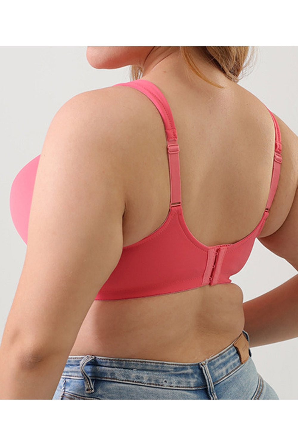 Women's Plus Padded Lace Push-up No Wire Bra Big Breast lace