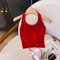 Girls’ Summer Sling Vest Top – Baby Stylish Back-Detail Lightweight Sleeveless Shirt - RAC26JP5509BATT