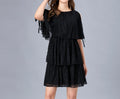 French Casual Vacation Beach Dress – Women’s Off-Shoulder Loose Lace Summer Dress