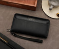 Business Men’s Long Leather Wallet with Multi Card Slots, ID Window, and Coin Pocket