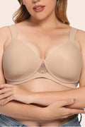 Women Plus Full Figure Wireless Smoothing Bra