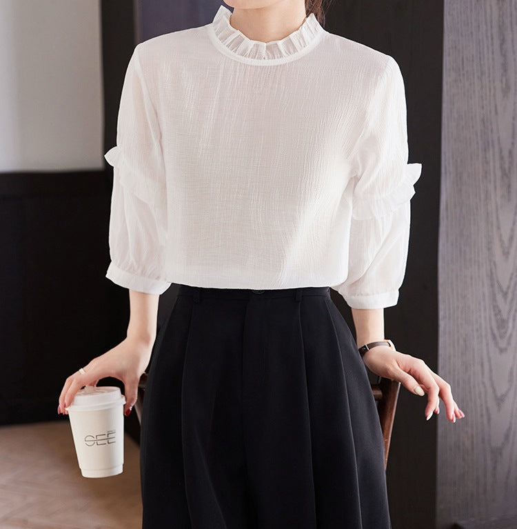 Women's Elegant Summer Shirt - New Fashion Lightweight Stylish Everyday Top