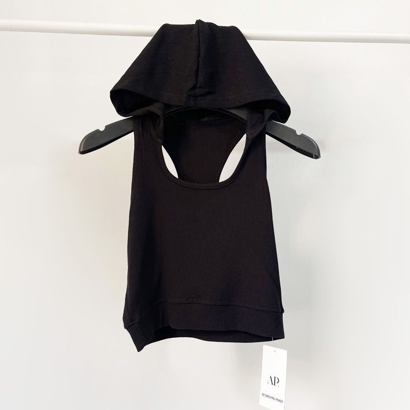 Summer Girls Sleeveless Hooded Vest Top - RAC26JP5482BATT