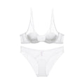 Summer Breeze Luxe French Lingerie Set – Ultra‑Thin Gathered Breathable Bra & Matching Panty