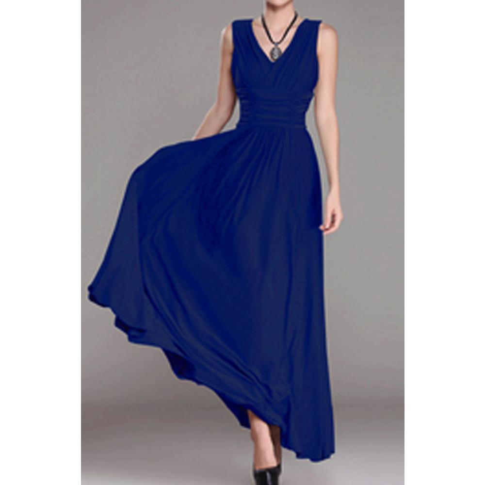 Women Long Prom Night Party Fit Waist Dress