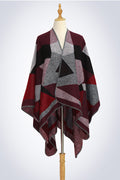 Women Convenient Printed Pattern Cozy Winter Perfect Casual Shawl