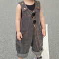 Summer Baby & Children’s Strappy Pants – Stylish Design with Large Pockets - RAC26JP5448BATDAS
