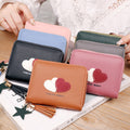 New Style Small Fresh Dot Color Matching Coin Clip – Trendy Women’s Mini Wallet Card Holder