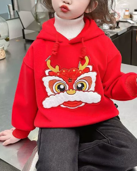Warm Lined Sweater for Girls