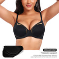 Plus Size Push-Up Underwire Bra – BCDE Cup Supportive Lift Bra for Everyday Comfort