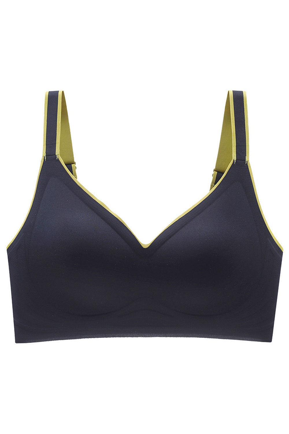 Women No Steet Ring Adjustable Latex Bra
