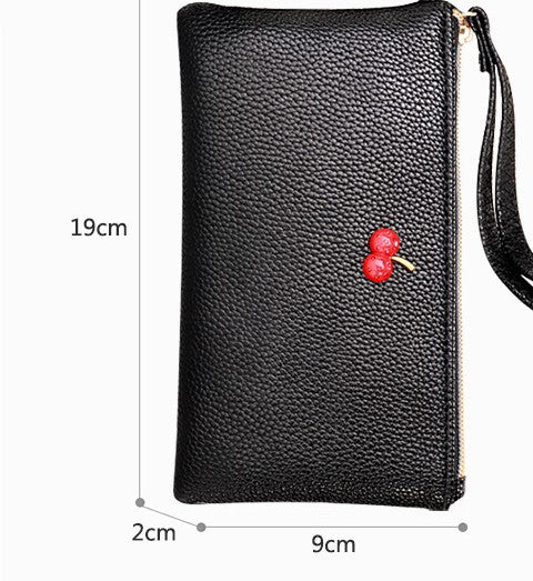 New Women’s Casual Long Clutch Wallet – Sweet & Stylish Coin & Mobile Phone Handbag