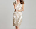 Women’s V-Neck Embroidered Lace Dress – Elegant Summer Plus Size Dress, European & American Fashion Style, Versatile Casual Part