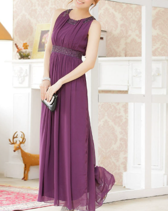 Women Chiffon Long Flowing Dress