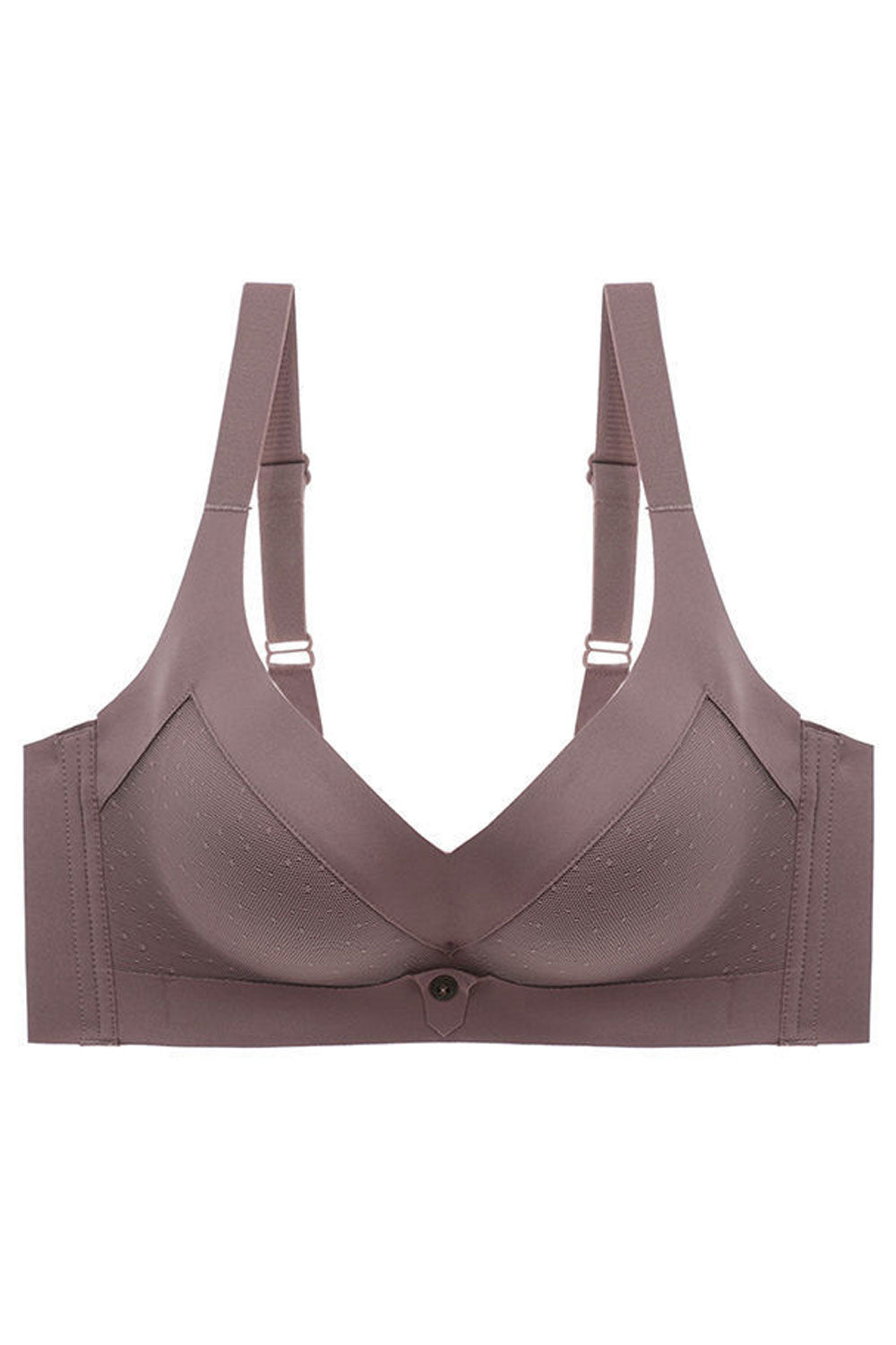 Women Beautiful Gathering, Breathable, Push Up, Adjustable, Comfortable, Side Closure, Side Breast Closure Fixed Shoulder Straps