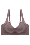 Women Beautiful Gathering, Breathable, Push Up, Adjustable, Comfortable, Side Closure, Side Breast Closure Fixed Shoulder Straps