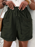 Women's Casual Loose Wide Leg Shorts – Comfortable Relaxed Fit Everyday Shorts