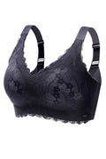Women Plus Seamless raceless Shockproof Stretchy Breathable Yoga Sleep Sports Bra