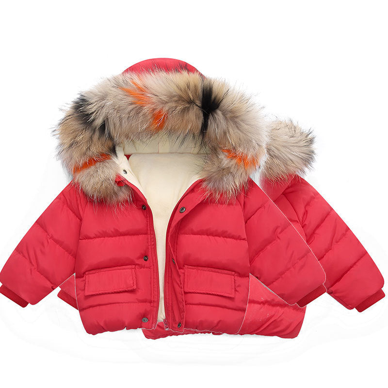 Winter New Style Girls’ Cotton-Padded Coat - RAC25JP3300BATOW