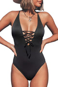 Women's Two-Piece Sports Swimsuit with Chest Pads - Athletic Bikini Set for Training, Beach & Pool