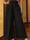 Women's Plus Size Summer Loose Wide Leg Pants
