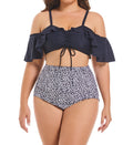 Plus Size Bikinis for Curvy Women – Tummy Control Two-Piece Swimwear for Flattering Fit - RAC25JP2611WPSW