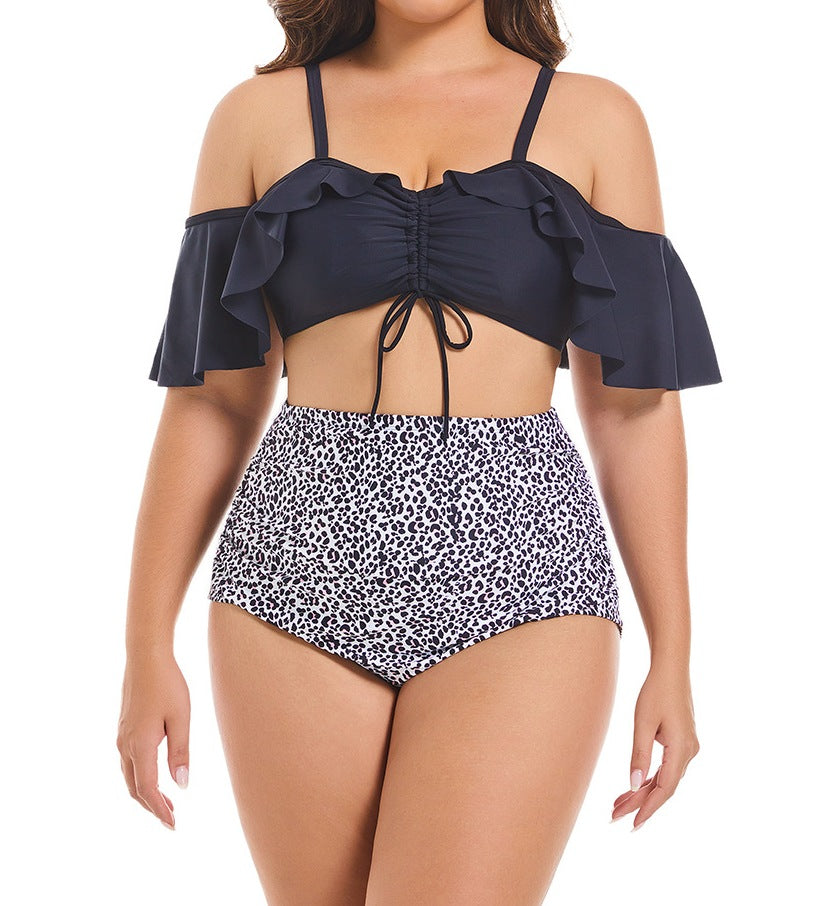 Plus Size Bikinis for Curvy Women – Tummy Control Two-Piece Swimwear for Flattering Fit - RAC25JP2611WPSW