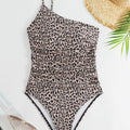 New Corrugated One-Shoulder Backless One-Piece Swimsuit - Stylish Beachwear