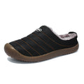 Winter Warm Cotton Slippers - Large Size Indoor Snow Boots for Men & Women