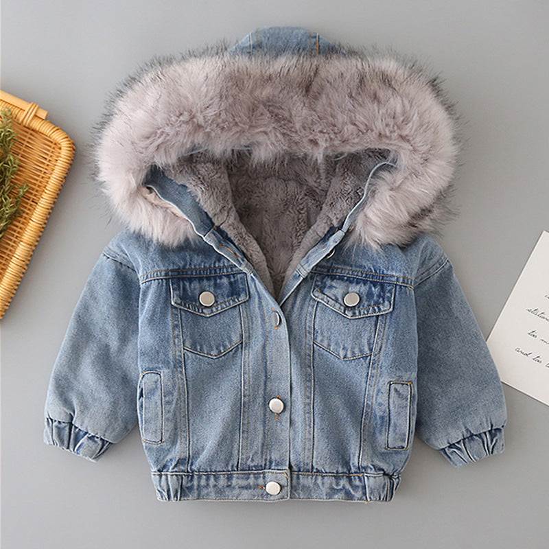 Girls' Puffer Hooded Jacket (8)